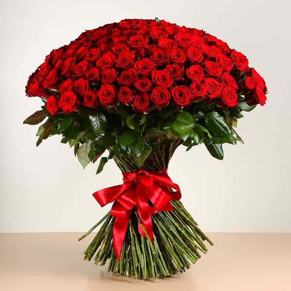 201 Red Roses Bouquet By Flower Delivery Dubai for Anniversary