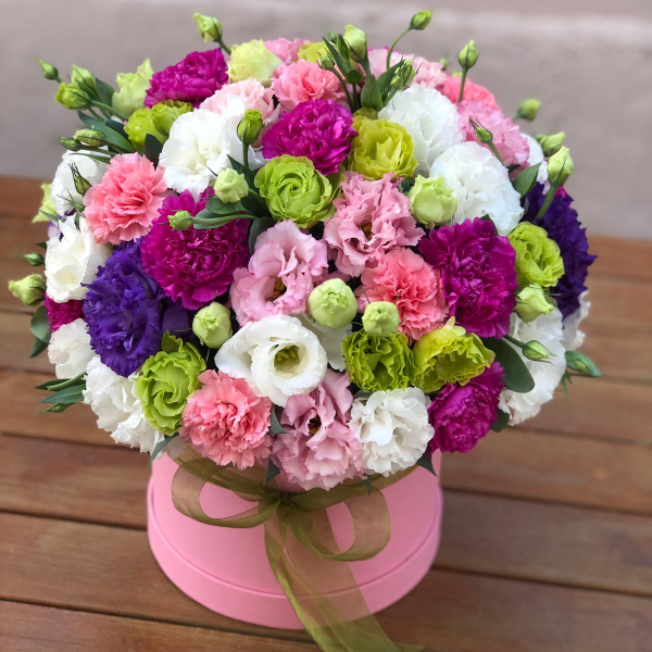 Colorful Box Arrangement By Flower Delivery Dubai for him